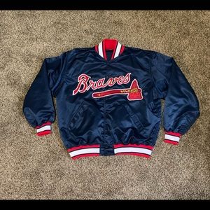 Vintage Atlanta Braves Wilson Satin Jacket